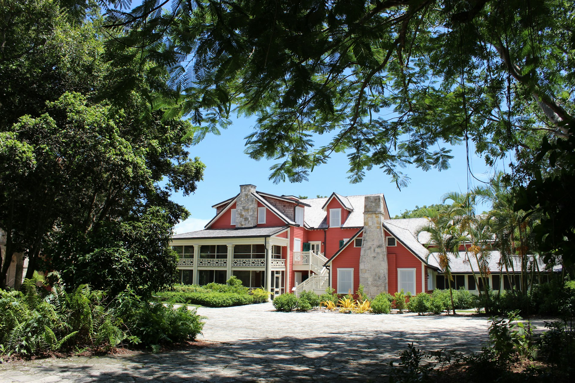 Historic house among trees in south Miami-Dade